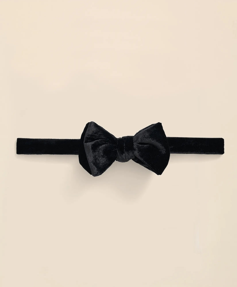 Formal Silk Blend Velvet Bow Tie / Brooks Brothers Men