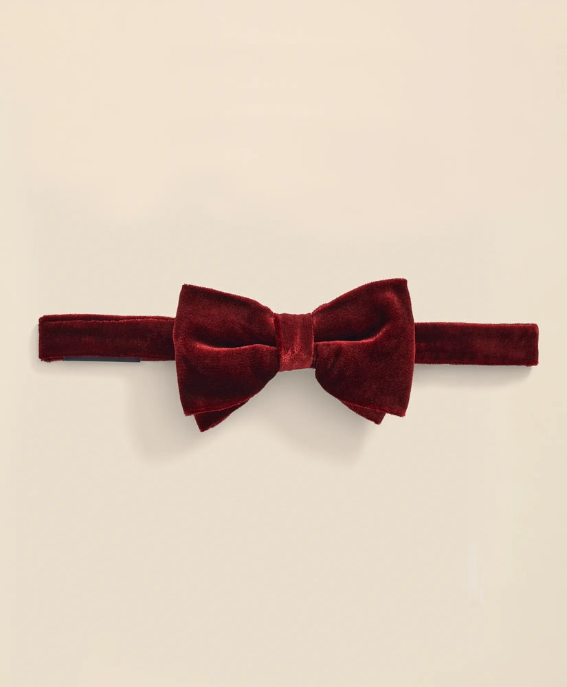 Formal Silk Blend Velvet Bow Tie / Brooks Brothers Men