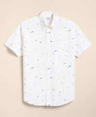 Friday Short-Sleeve Poplin Shirt / Brooks Brothers Men