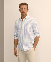 Friday Shirt, Oxford Regatta Stripe / Brooks Brothers Men