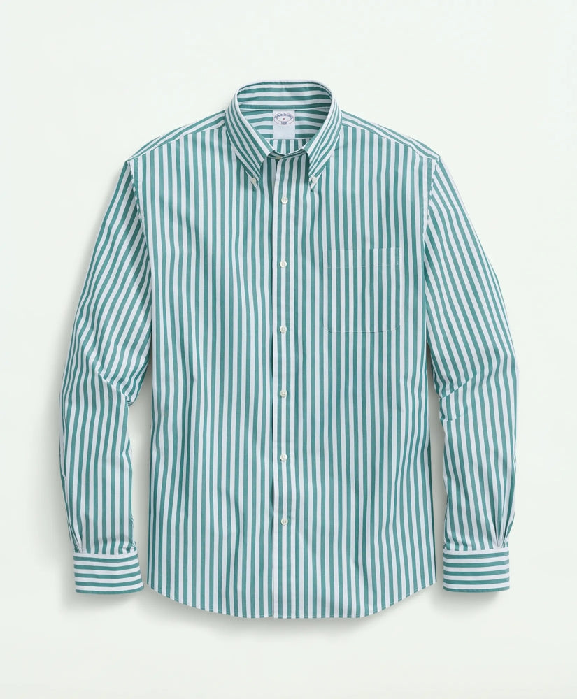 Friday Shirt, Poplin Butcher Striped / Brooks Brothers Men