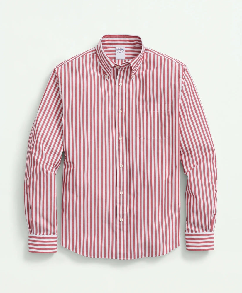 Friday Shirt, Poplin Butcher Striped / Brooks Brothers Men