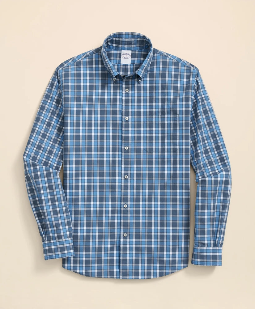 Friday Shirt, Poplin Outline Check / Brooks Brothers Sale