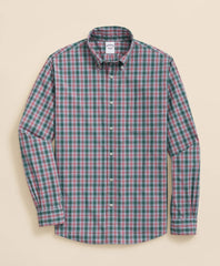Friday Shirt, Poplin Stewart Tartan / Brooks Brothers Sale