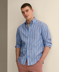Friday Shirt, Poplin Stripe / Brooks Brothers Men