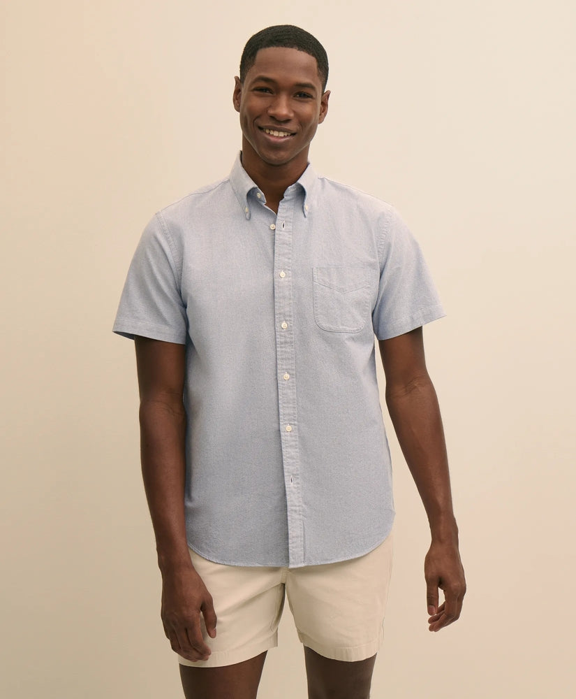 Friday Short-Sleeve Oxford Shirt / Brooks Brothers Shirts