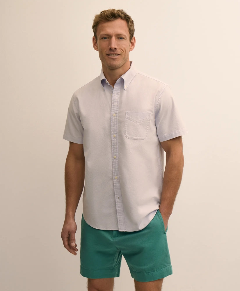 Friday Short-Sleeve Oxford Shirt / Brooks Brothers Shirts