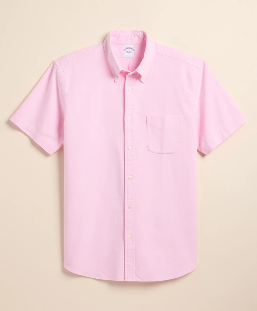 Friday Short-Sleeve Oxford Shirt / Brooks Brothers Shirts