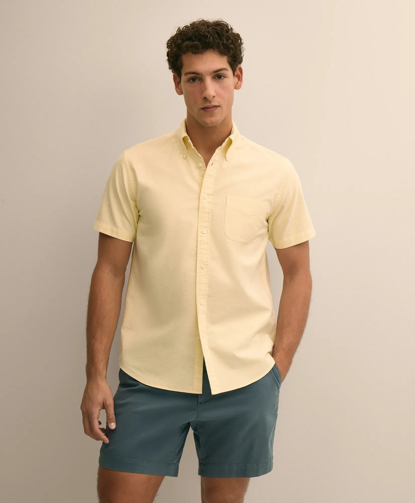 Friday Short-Sleeve Oxford Shirt / Brooks Brothers Shirts