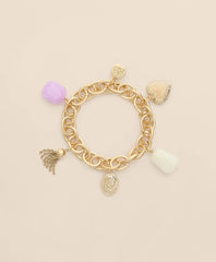 Gold-Tone Charm Bracelet / Brooks Brothers Women