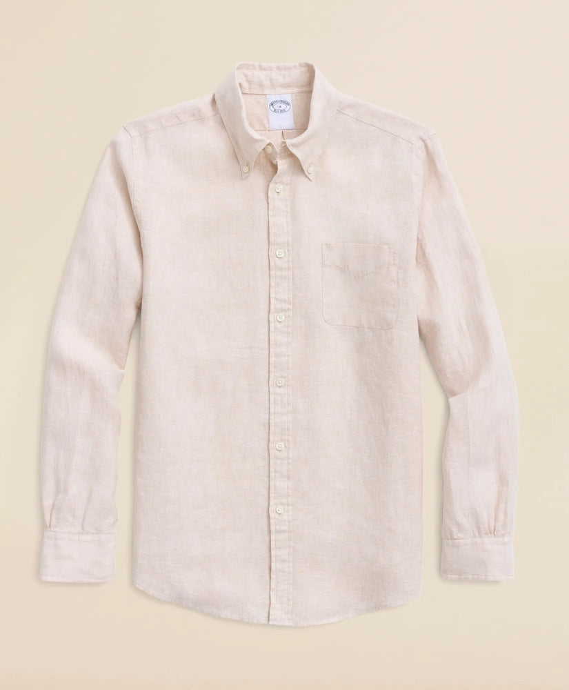 Irish Linen Sport Shirt / Brooks Brothers Men