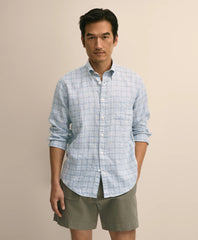 Irish Linen Sport Shirt / Brooks Brothers Men