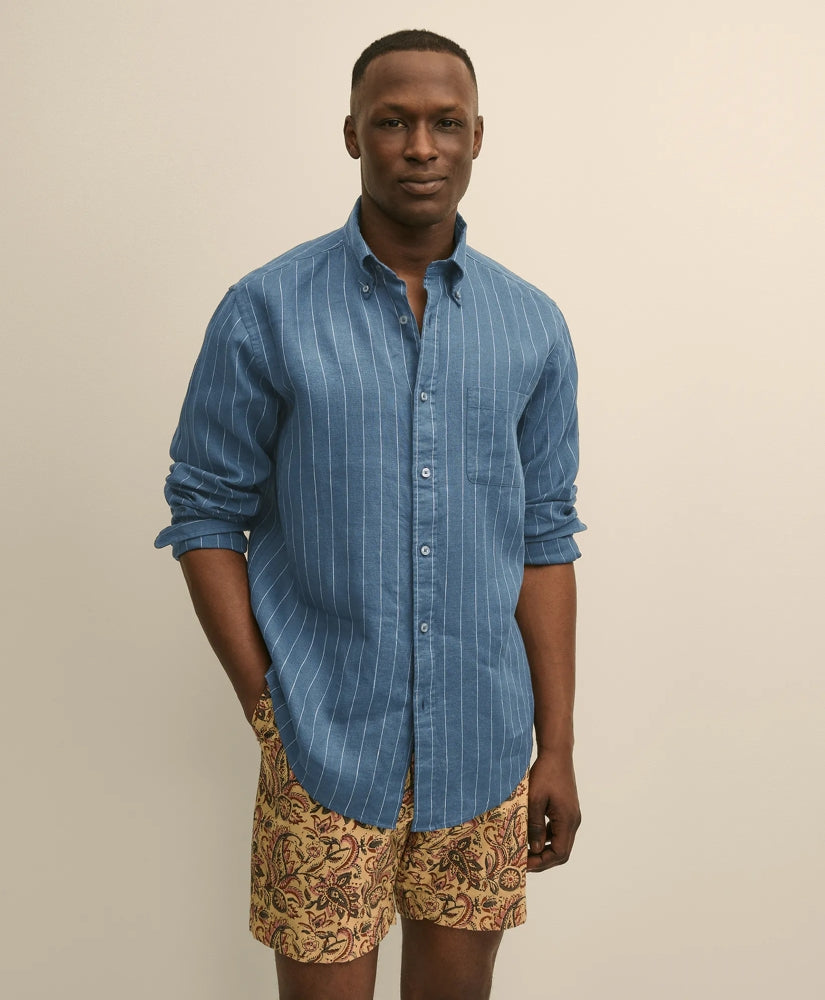 Irish Linen Sport Shirt / Brooks Brothers Shirts