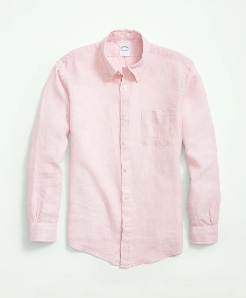 Irish Linen Sport Shirt / Brooks Brothers Men