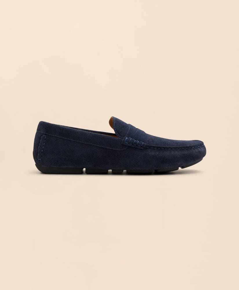 Jefferson Suede Driving Moccasins / Brooks Brothers Men