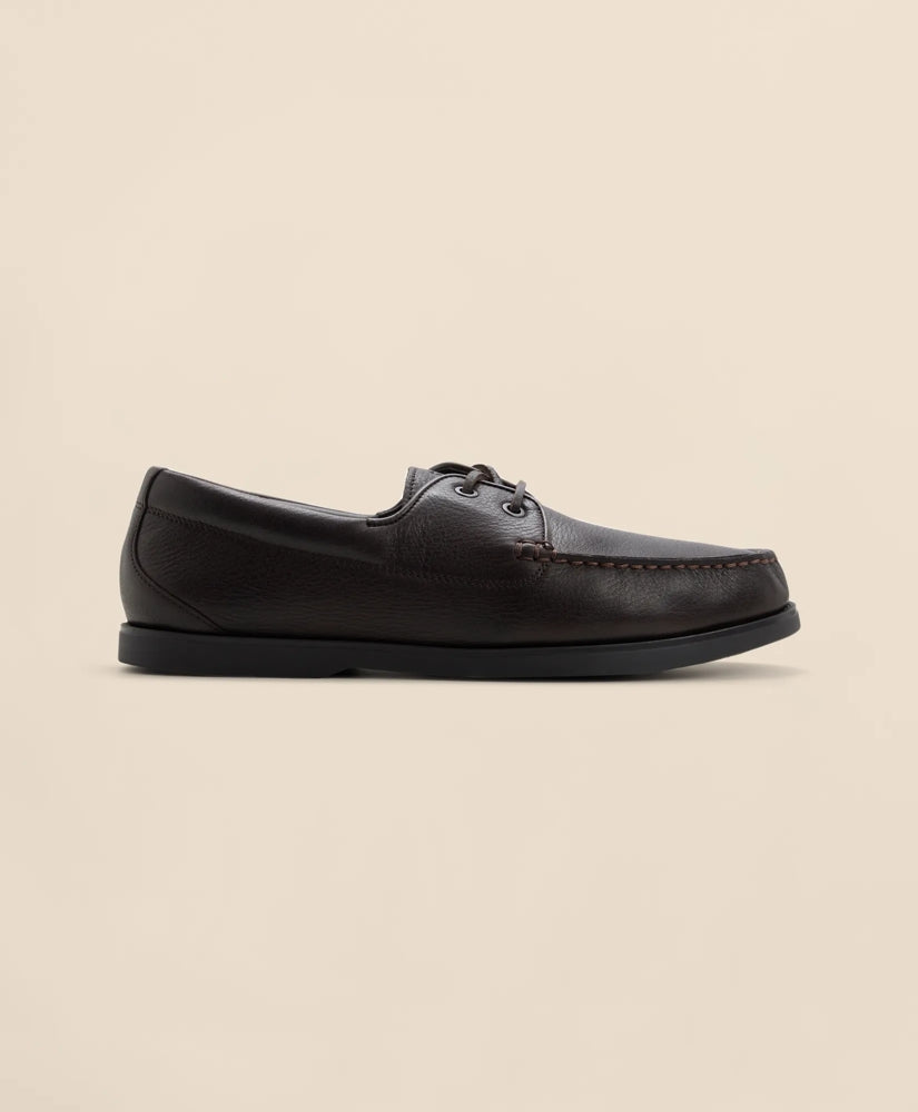 Leather Boat Shoes / Brooks Brothers Men