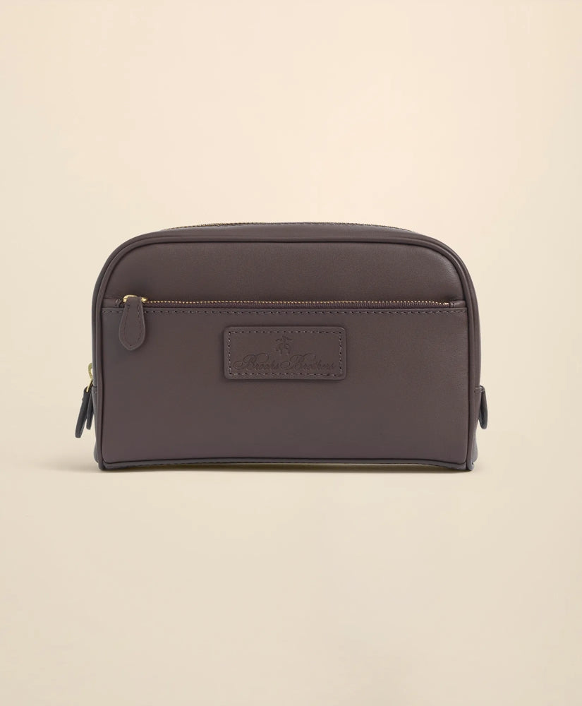 Leather Dopp Kit / Brooks Brothers Men