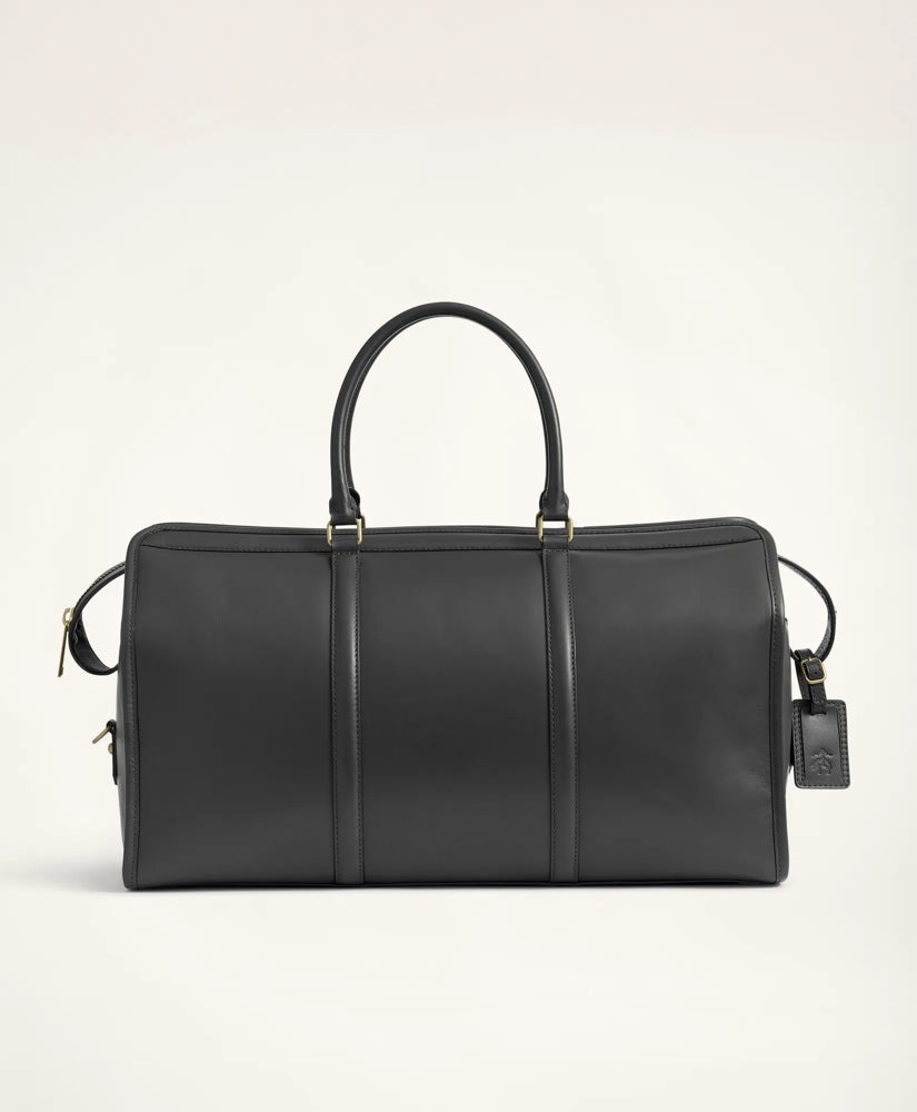 Leather Duffle Bag / Brooks Brothers Men
