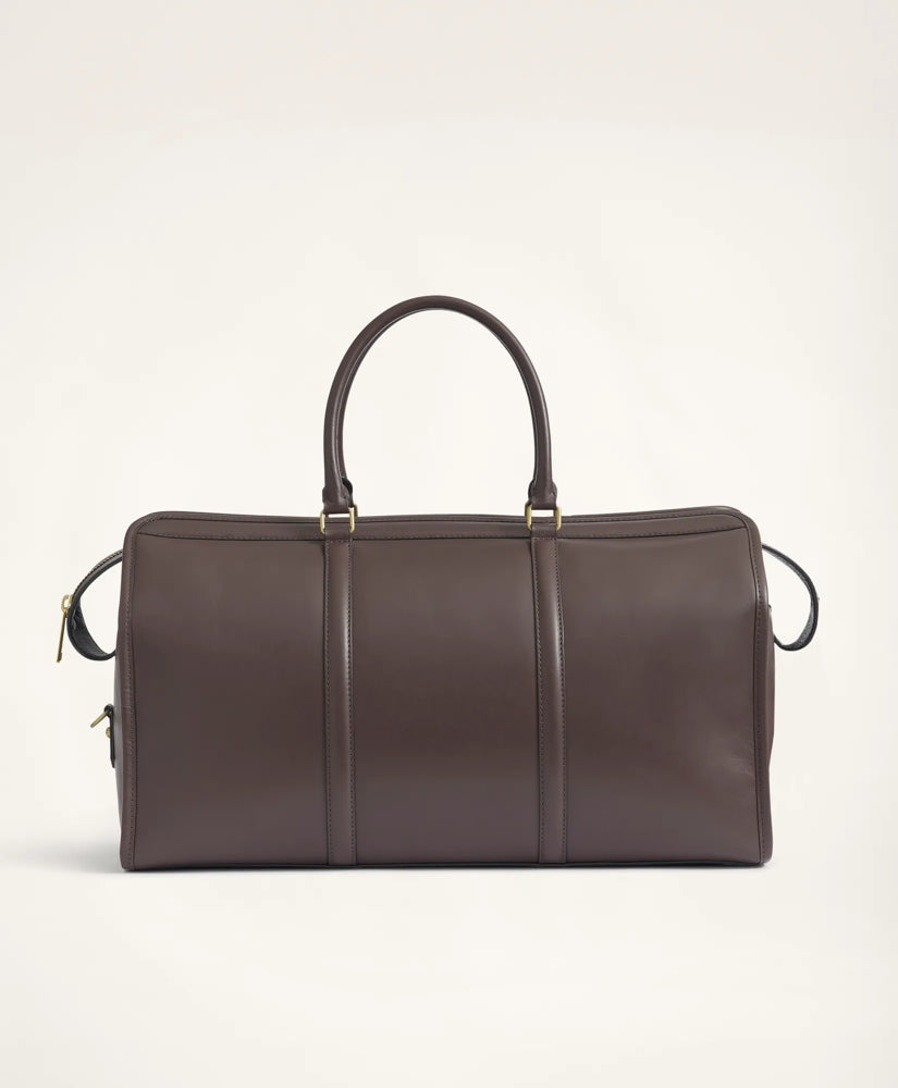 Leather Duffle Bag / Brooks Brothers Men