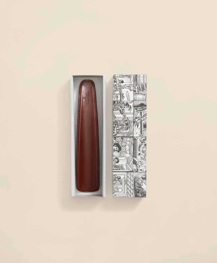 Leather Shoe Horn / Brooks Brothers Men