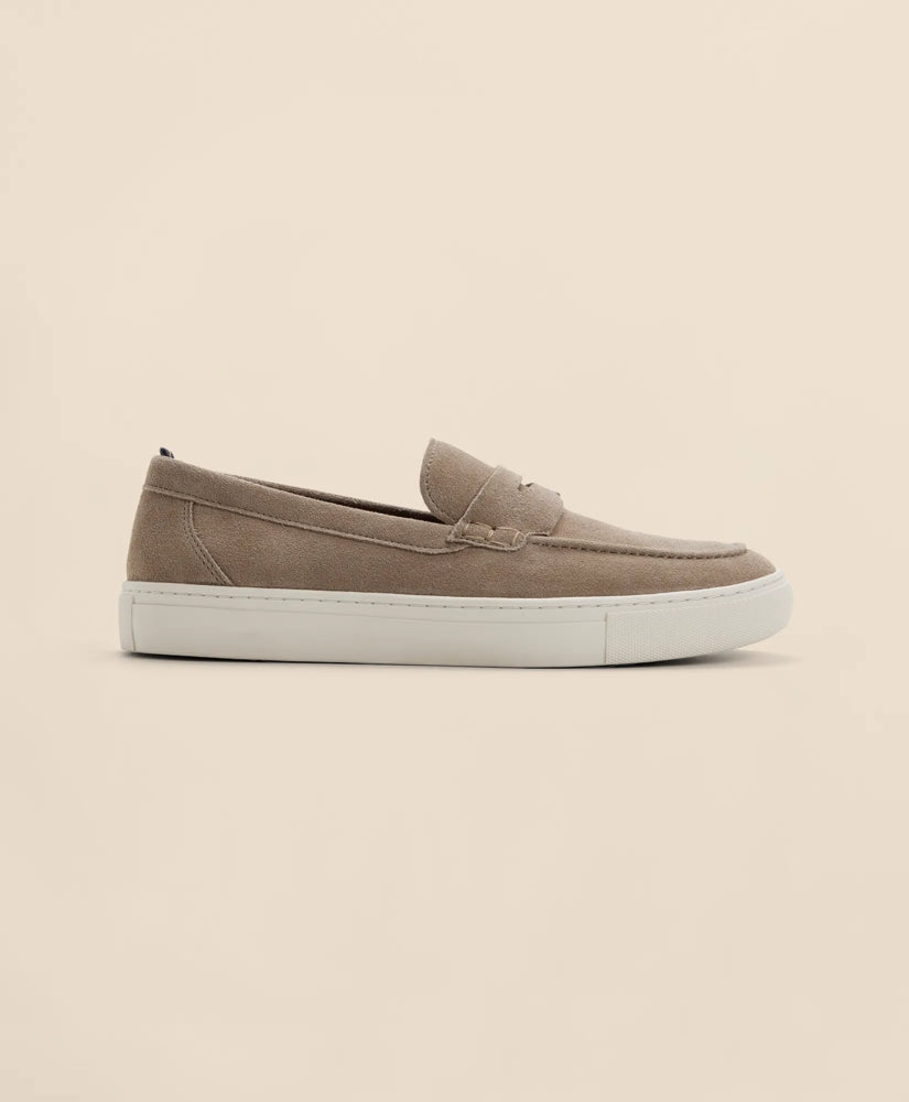 Leather Slip-On Loafers / Brooks Brothers Men