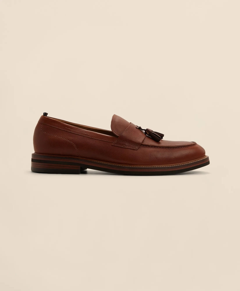 Leather Tassel Loafers / Brooks Brothers Men