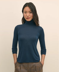 Lightweight Modal Cashmere Turtleneck / Brooks Brothers Women