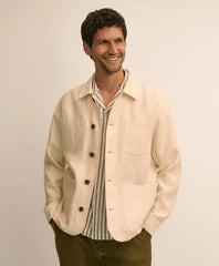 Linen Chore Coat / Brooks Brothers Men