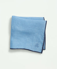 Linen Jacquard Pocket Square / Brooks Brothers Men