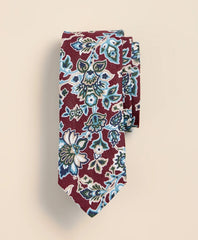 Linen Paisley Tie / Brooks Brothers Men