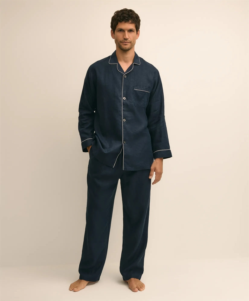 Linen Pajama Set / Brooks Brothers Men