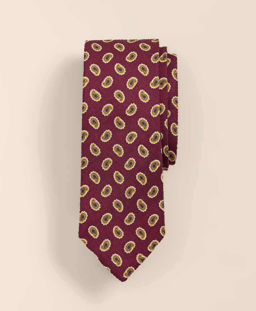 Linen-Silk Pine Tie / Brooks Brothers Men