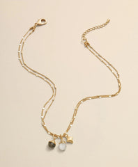 Loni Paul Two-Strand Charm Necklace in 14K Plated Gold / Brooks Brothers Women