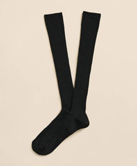 Merino Wool Blend Over-the-Calf Ribbed Socks / Brooks Brothers Men