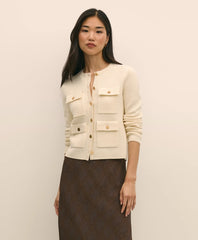 Merino Wool Sweater Jacket / Brooks Brothers Sale