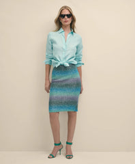 Ombre Sequin Pencil Skirt / Brooks Brothers Sale