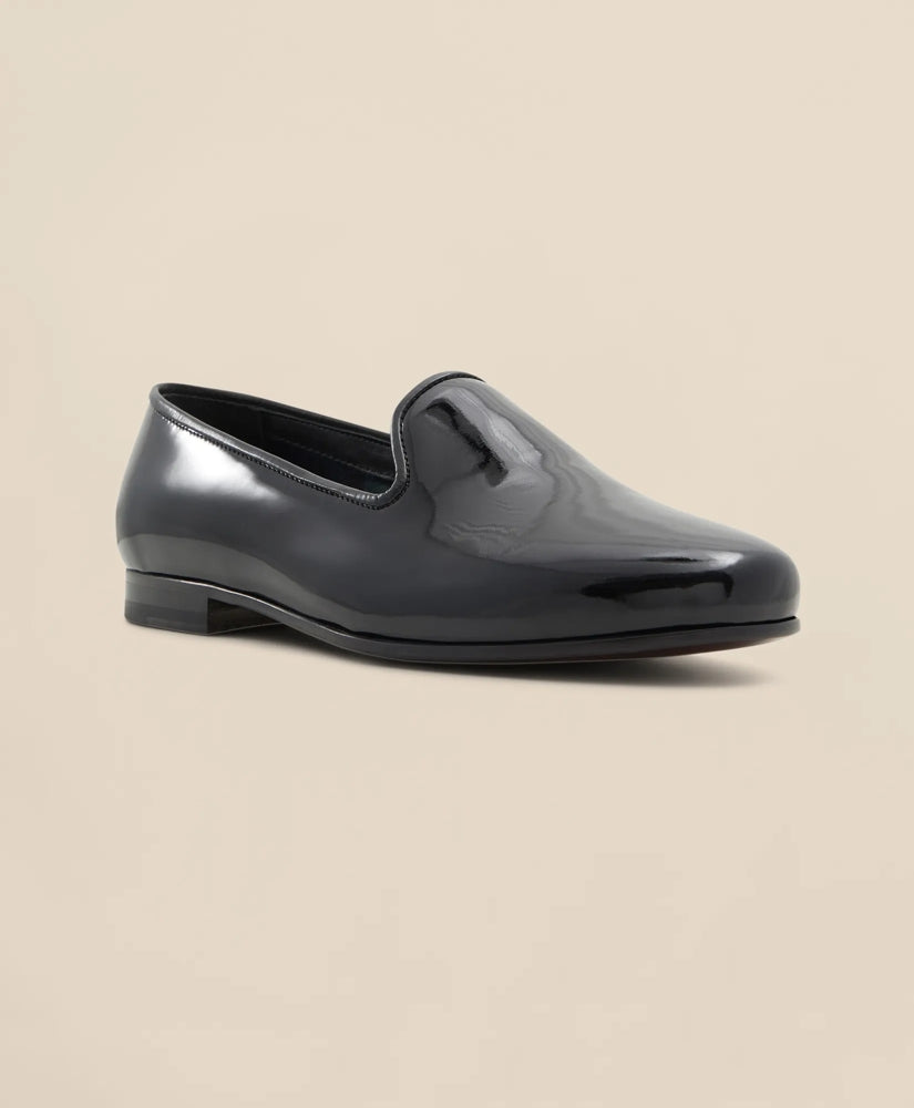 Patent Leather Slip-On Dress Loafers / Brooks Brothers Men