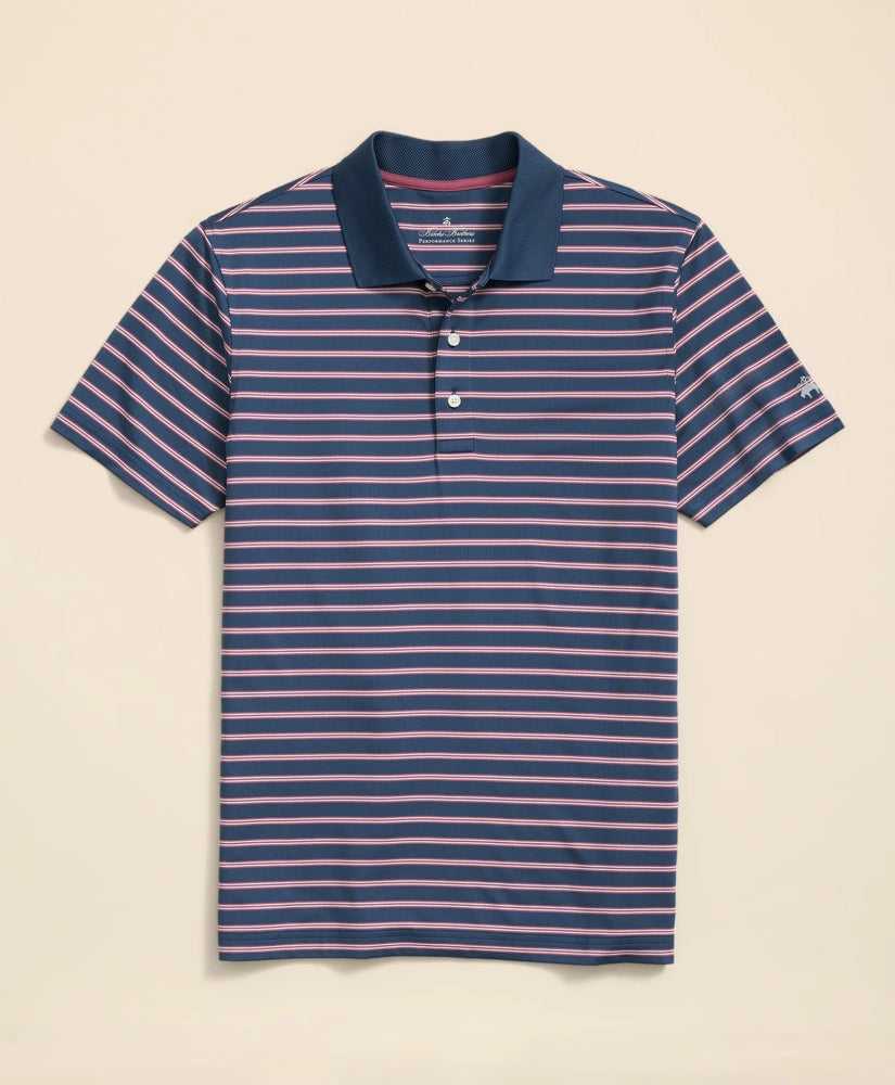 Performance Series BB#1 Striped Polo Shirt / Brooks Brothers Shirts