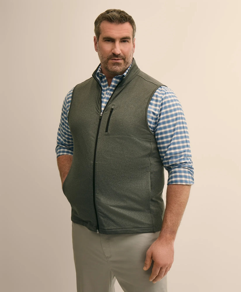 Performance Series Big & Tall Full-Zip Vest / Brooks Brothers Men