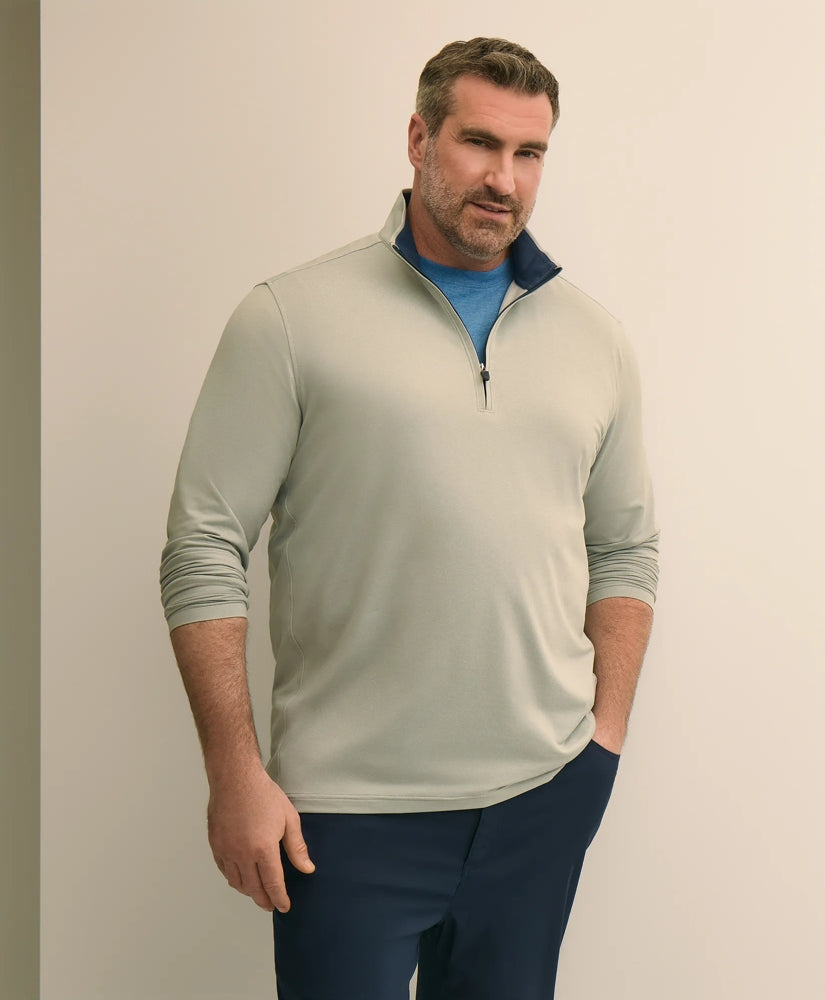 Performance Series Big & Tall Quarter-Zip / Brooks Brothers Men