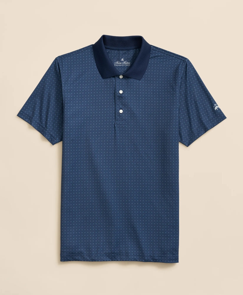 Performance Series Foulard Print Polo Shirt / Brooks Brothers Men