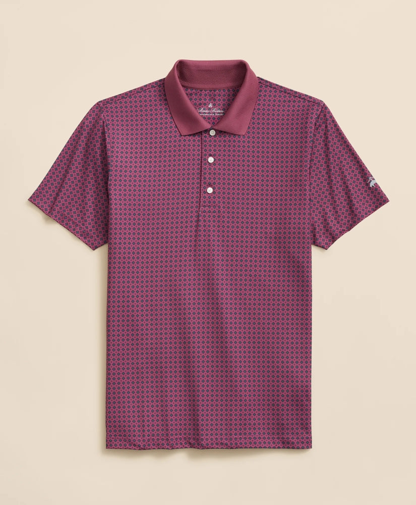 Performance Series Foulard Print Polo Shirt / Brooks Brothers Men
