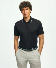 Performance Series Quarter-Zip Pique Polo Shirt / Brooks Brothers Men