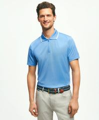 Performance Series Quarter-Zip Pique Polo Shirt / Brooks Brothers Men