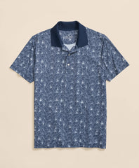 Performance Series Leaf Print Polo Shirt / Brooks Brothers Sale