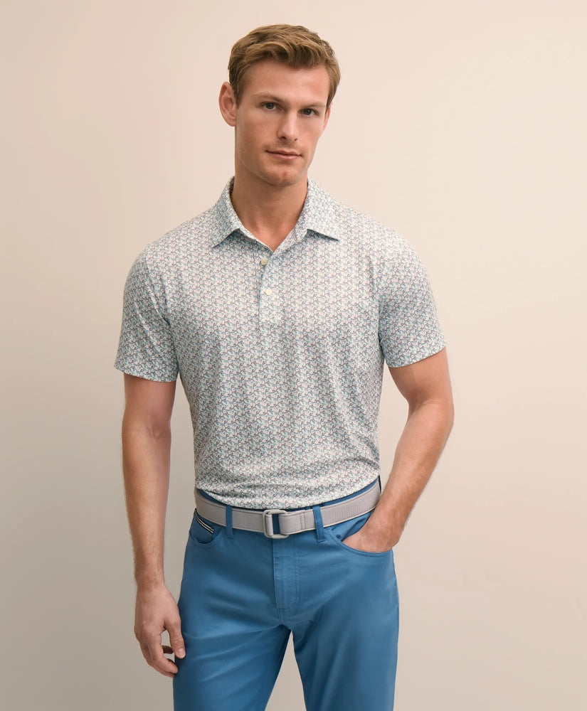 Performance Series Vintage Marlin Motif Polo Shirt / Brooks Brothers Men