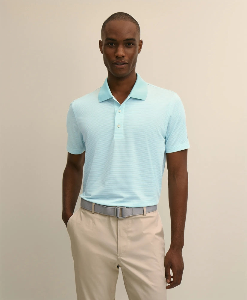 Performance Series Micro Stripe Jersey Polo Shirt / Brooks Brothers Men