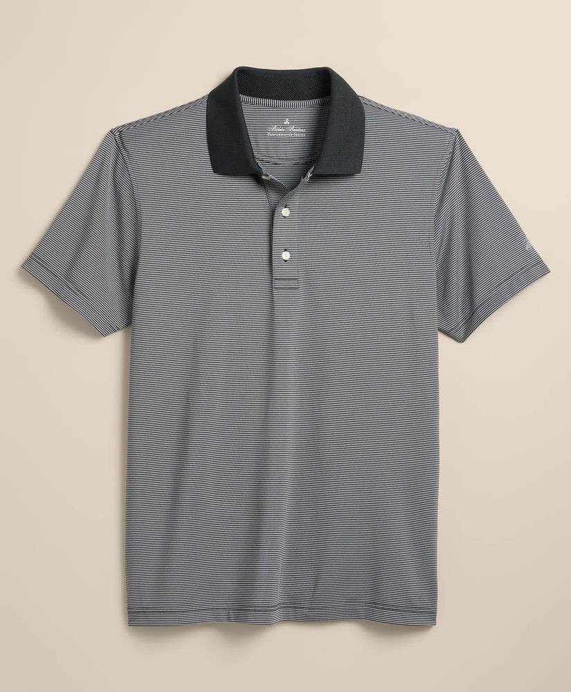 Performance Series Micro Stripe Jersey Polo Shirt / Brooks Brothers Men