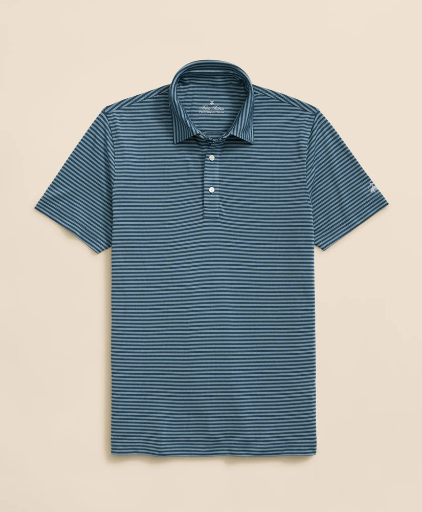 Performance Series Vintage Stripe Pique Polo Shirt / Brooks Brothers Men