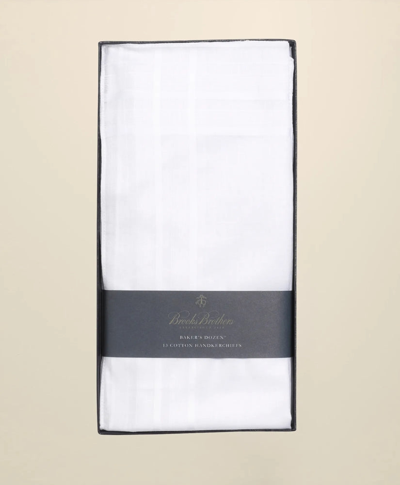 Pure Cotton Handkerchiefs-Set of 13 / Brooks Brothers Men